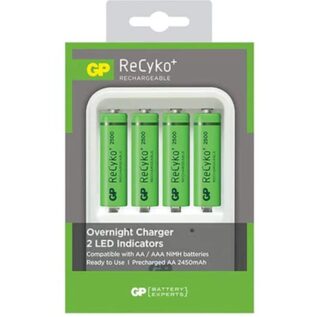 GP PB420 Recyko Charger With Batteries