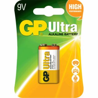 GP Ultra Alkaline 9V Battery