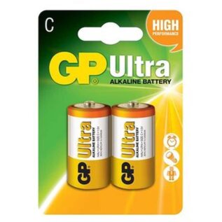 GP Ultra Alkaline C-Size Batteries