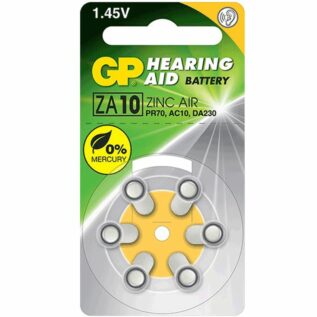 GP ZA10 Hearing Aid Batteries