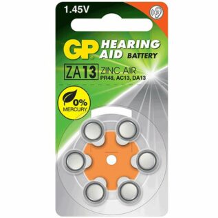 GP ZA13 Hearing Aid Batteries