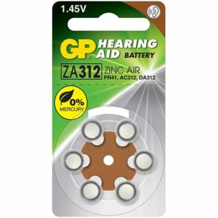 GP ZA312 Hearing Aid Batteries
