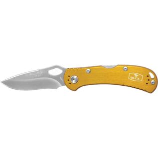 Buck 722 Yellow Spitfire Folding Knife