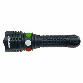 Zartek Rechargeable LED Multi-Colour Flashlight LED Torch - 600 lumen