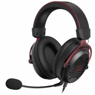 Redragon Over-Ear DIOMEDES Honeycomb 3.5mm AUX Gaming Headset