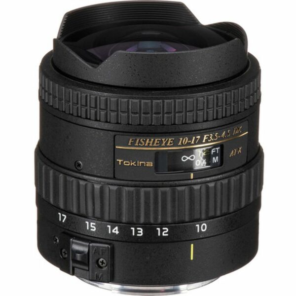 Tokina f/3.5-4.5 AT-X 107 AF DX Canon Fisheye Lens