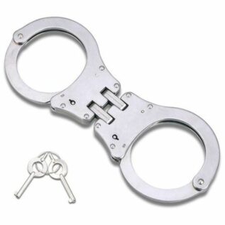0212 Stainless Steel Handcuffs – Hinged