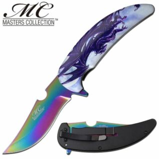 Master USA MC-A056WRB Masters Collection Spring Assisted Knife