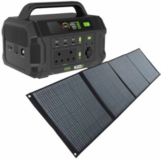 Gizzu GPS1100U + GSP200W Solar Bundle