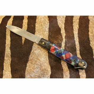 Okapi FG02045 Tartan Red Black Folding Knife