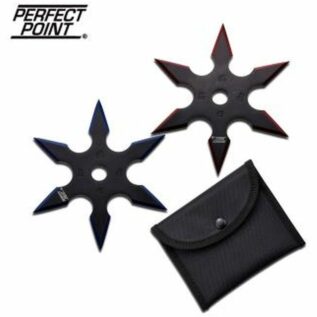 Perfect Point 90-16BR-2 Throwing Star Set