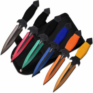 Perfect Point PP-081-6M Throwing Knife Set