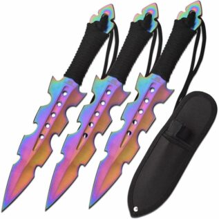 Perfect Point PP-110-3RB Throwing Knife Set