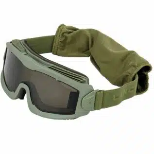 Lancer Tactical CA-221GB2 AERO Protective Green Goggles