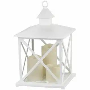 Home Quip Battery Operated 3 LED Candle Lantern