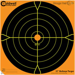 Caldwell Orange Peel 10-Pack 30cm Bullseye Target