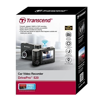 Transcend Dash Camera - DrivePro 520