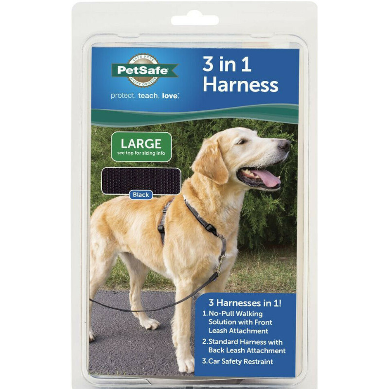 Petsafe Large 3-in-1 Dog Harness & Car Restraint