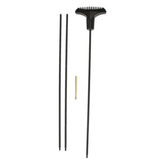Hoppes 17/204 caliber Steel Rifle 3-Piece Cleaning Rod Set