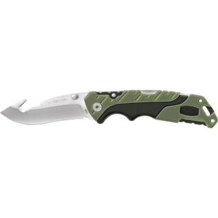 Buck 660 Green Large Persuit Folding Knife with Guthook