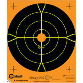 Caldwell Orange Peel 10-Pack 20cm Bullseye Target