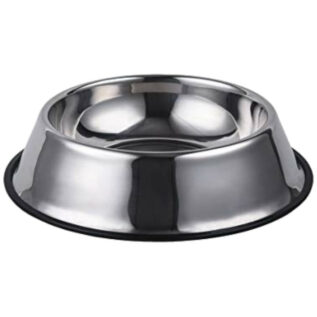 Leisure Quip - S/Steel Dog Bowl With Rubber Ring