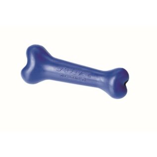 Rogz Da Bone Small 95mm Jawgym Dog Chew Toy, Blue