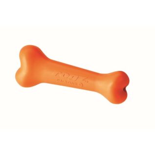 Rogz Da Bone Small 95mm Jawgym Dog Chew Toy, Orange