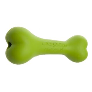 Rogz Da Bone Medium 140mm Jawgym Dog Chew Toy, Lime