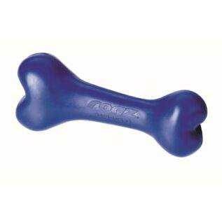 Rogz Da Bone Large 210mm Jawgym Dog Chew Toy, Blue