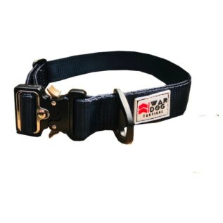 War Dog Medium Navy Delta Soft Tactical Dog Collar