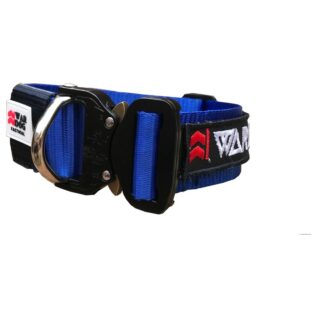 War Dog XLarge Blue Echo Soft Tactical Dog Collar