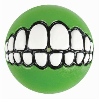 Rogz Grinz Small 49mm Dog Treat Ball, Lime