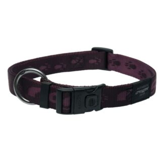 Rogz Alpinist Extra Large 25mm Everest Dog Collar, Purple Rogz Design