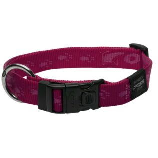 Rogz Alpinist Extra Large 25mm Everest Dog Collar, Pink Rogz Design