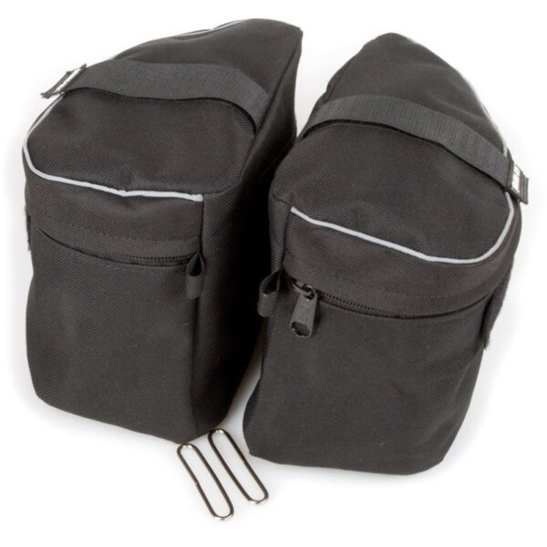 Julius-K9 Black Size 1-2 Dog Harness Side Bags