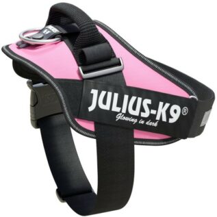 Julius-K9 Size 1 Pink IDC Dog Harness