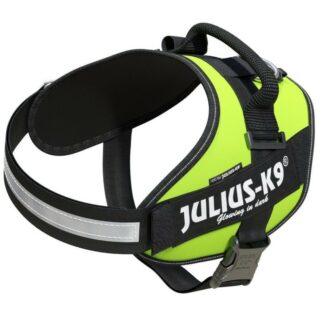 Julius-K9 Size 2 Neon Green IDC Dog Harness