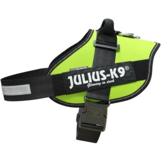 Julius-K9 Size 3 Neon Green IDC Dog Harness