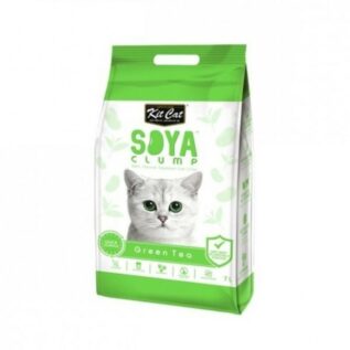 Kit Cat Soya Clump Cat Litter - Green Tea 7l