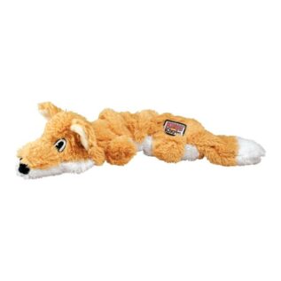 Kong Scrunch Knots Orange Fox Plush Toy, Medium/Large