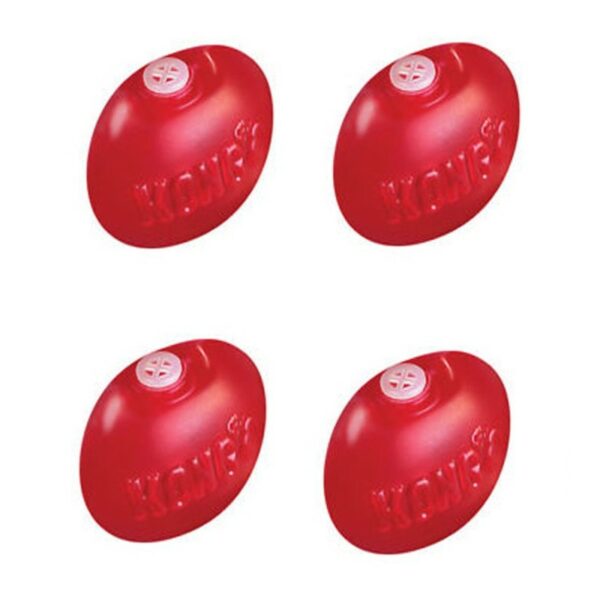 Kong Replacement Plush Red Squeakers, Large 4 pack