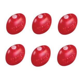 Kong Replacement Plush Red Squeakers, Small 6 pack