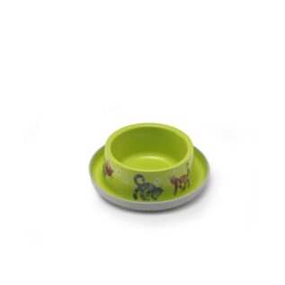 McMac Trendy Dinner Pet Bowl - Friends Forever 350ml - Fun Green