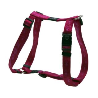 Rogz Alpinist Extra Large 25mm Everest Dog H-Harness, Pink Rogz Design