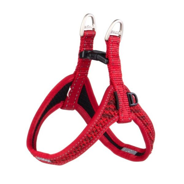Rogz Utility Extra Small Fast Fit Dog Harness, Red Reflective