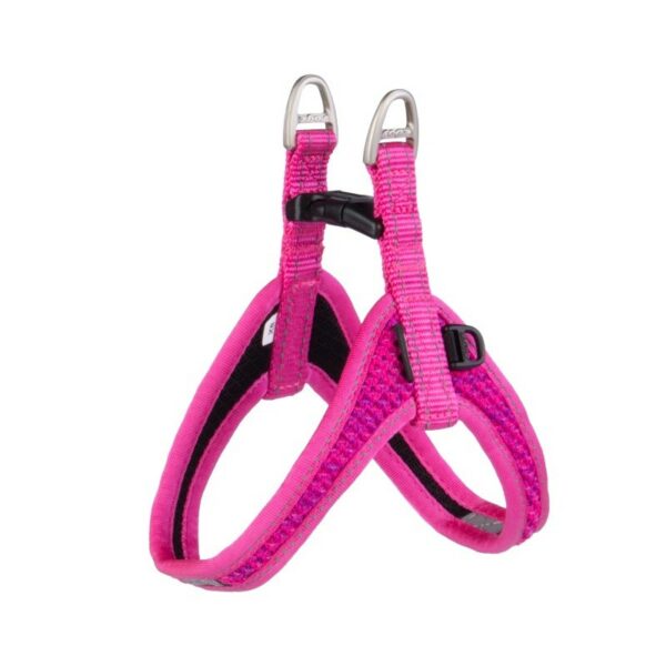 Rogz Utility Extra Small Fast Fit Dog Harness, Pink Reflective