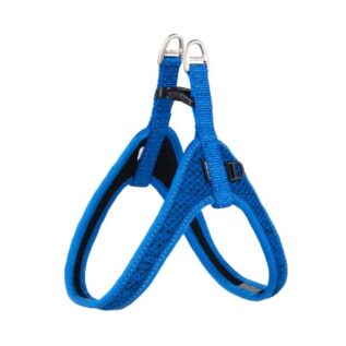 Rogz Utility Small/Medium Fast Fit Dog Harness, Blue Reflective