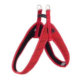 Rogz Utility Large Fanbelt Fast Fit Dog Harness, Red Reflective