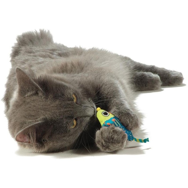 PetStages Catnip Chew Mice Cat Toy